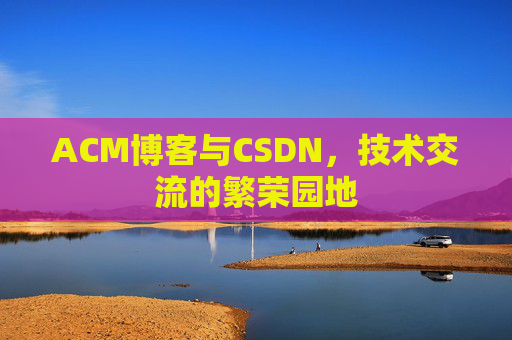 ACM博客与CSDN，技术交流的繁荣园地